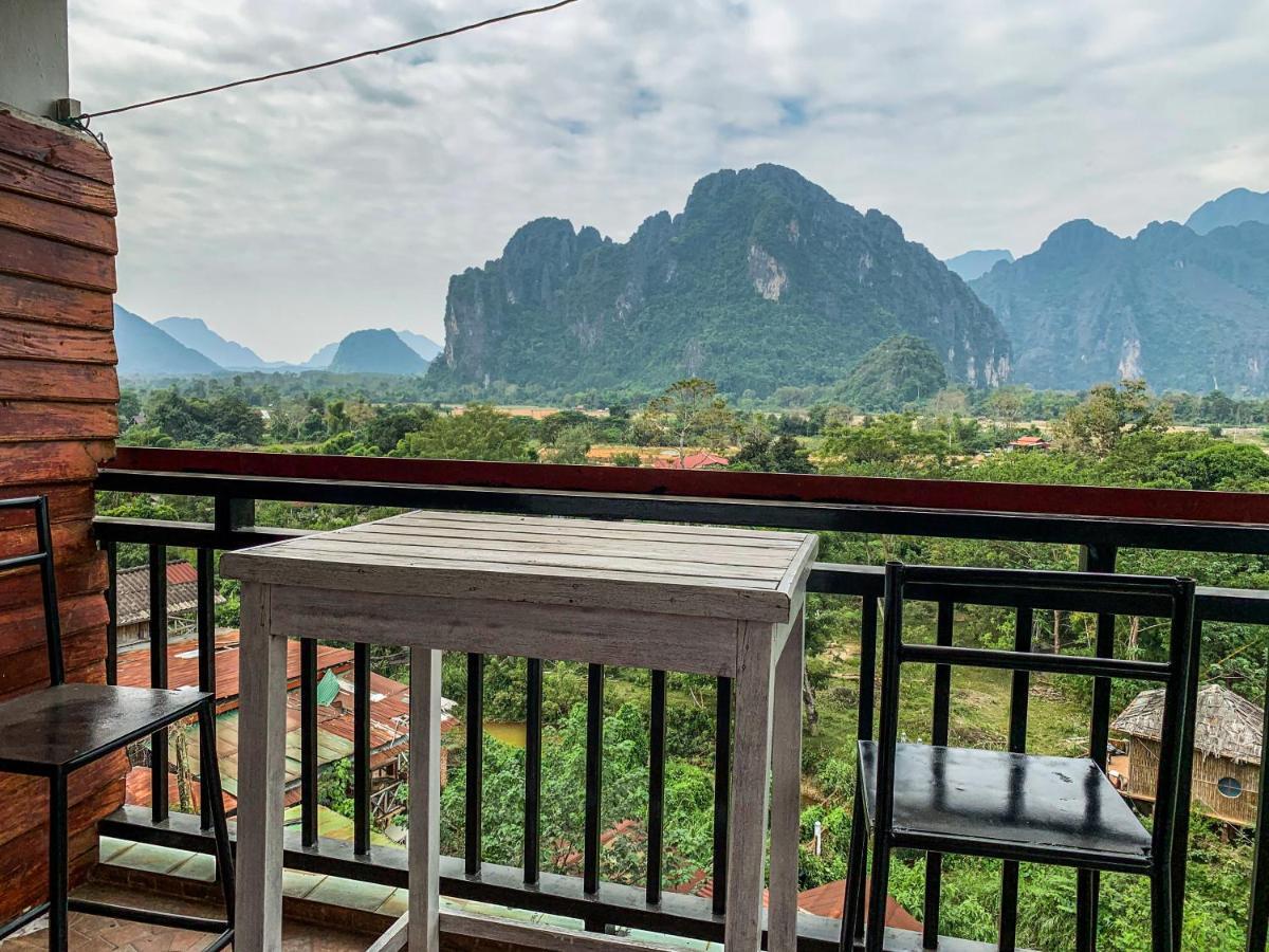 Bountang Mountain View Riverside Hotel Ванг-В'єнг Екстер'єр фото