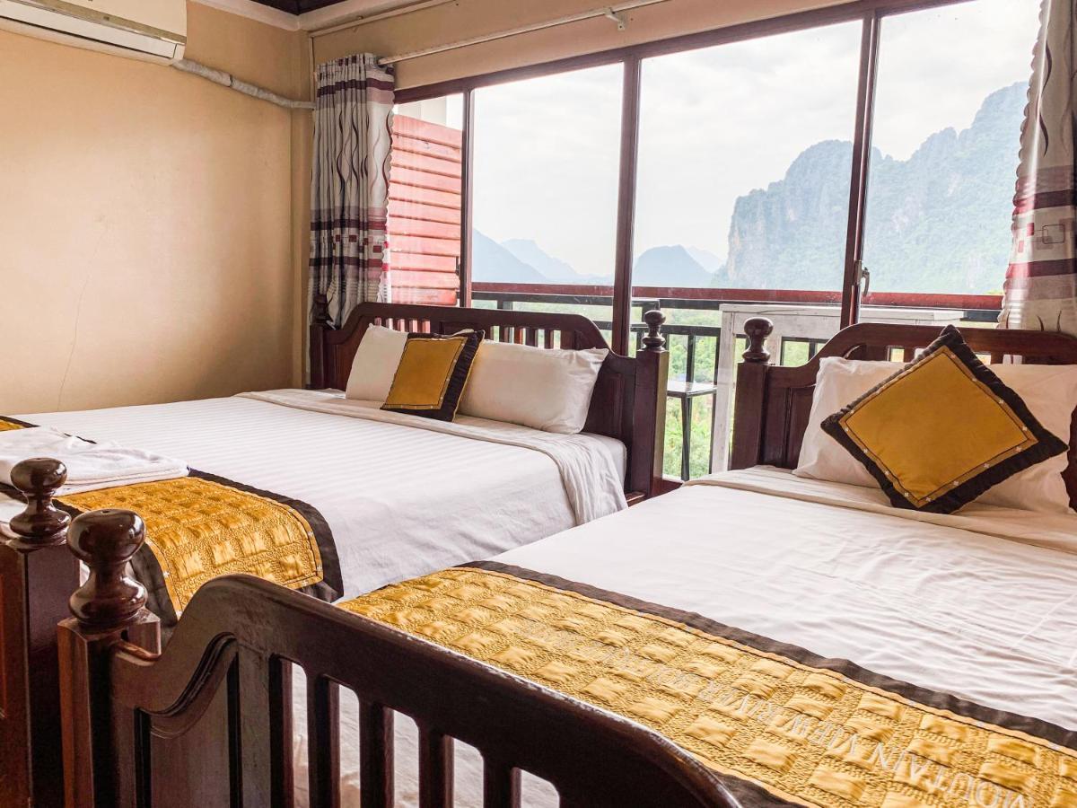 Bountang Mountain View Riverside Hotel Ванг-В'єнг Екстер'єр фото
